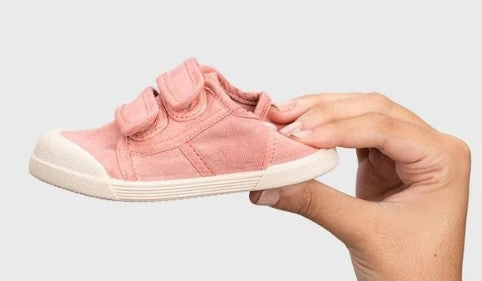 Zapatilla  Lona Canva Rosa