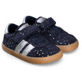 DEPORTIVA BAREFOOT AZUL CON PUNTOS