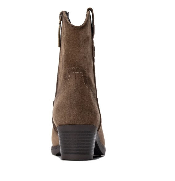 Botin Antelina Tacon Taupe