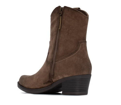 Botin Antelina Tacon Taupe