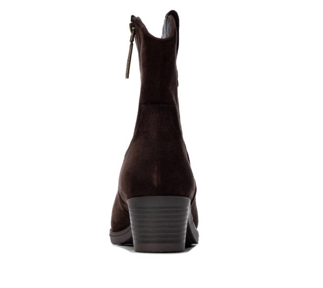 Botin Antelina Tacon Marron