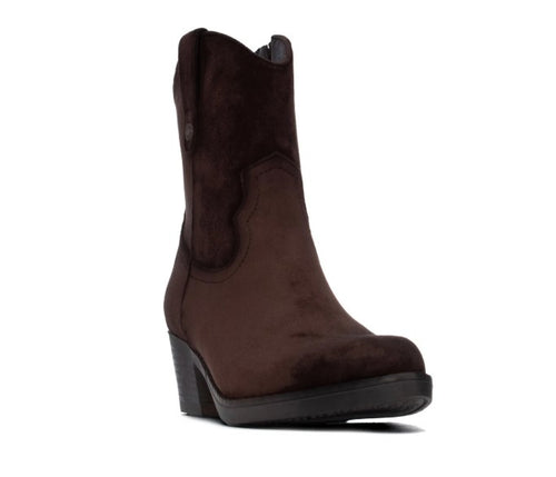 Botin Antelina Tacon Marron