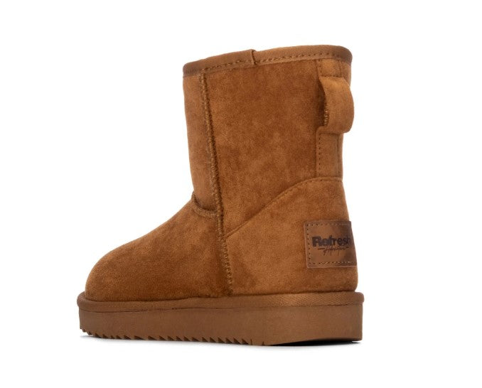 Botin Suela Goma Camel