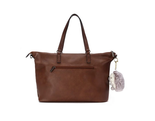 Bolso de Hombro Casual Camel
