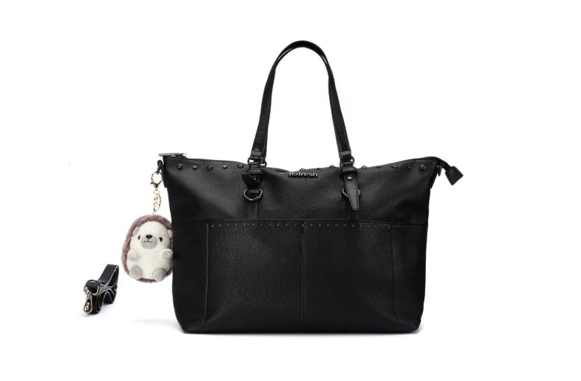 Bolso de Hombro Casual Negro