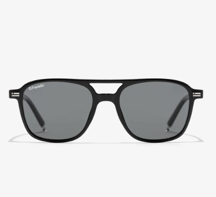 Jackson Square Shiny Black / Smoke
