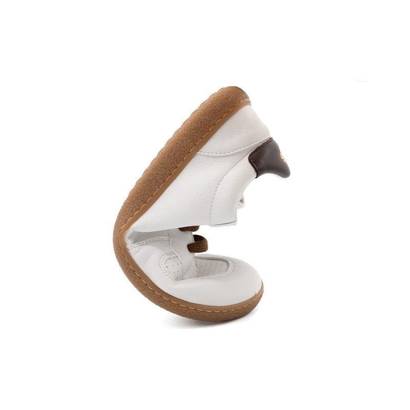 Zapatilña Piel Blanco Cañada Barefoot