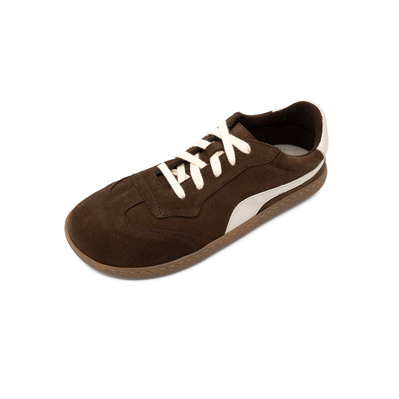 Zapatillas Piel chocolate Barefoot