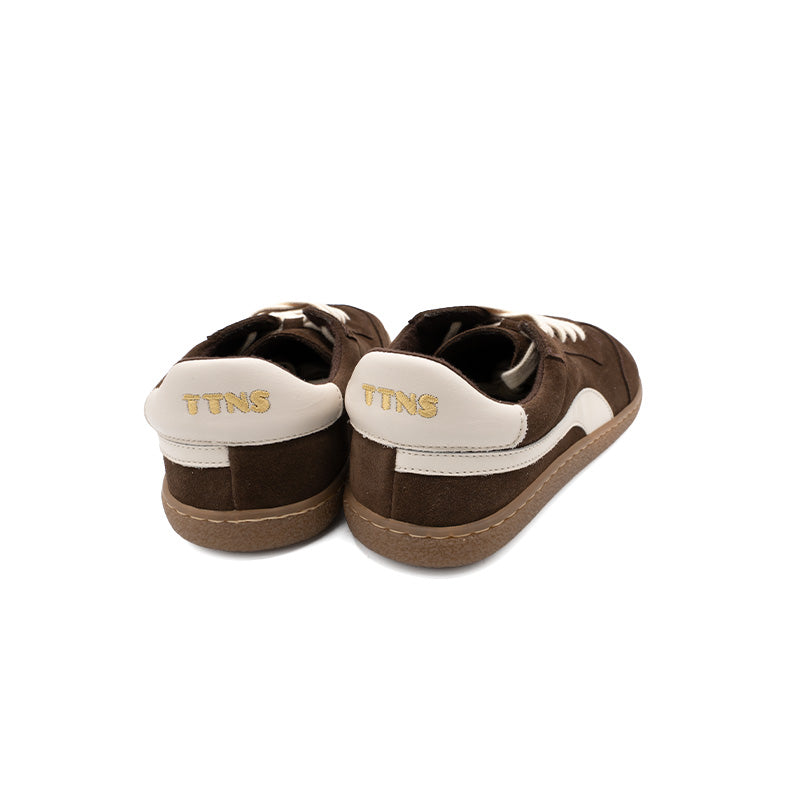 Zapatillas Piel chocolate Barefoot