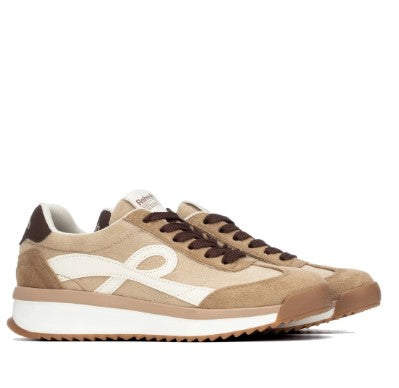 Zapatilla Ante Beige