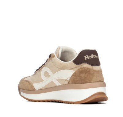 Zapatilla Ante Beige