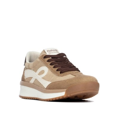 Zapatilla Ante Beige