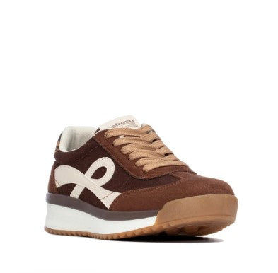 Zapatilla Ante Marron