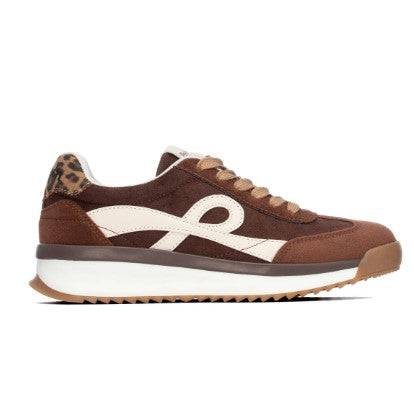 Zapatilla Ante Marron
