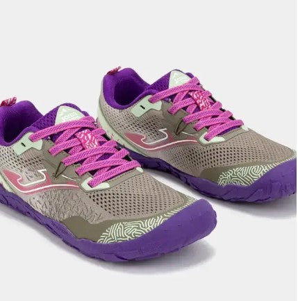 Zapatilla Barefoot Trail Tundra  Lila