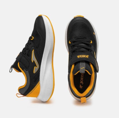 Zapatillas Ferro Negro Naranja