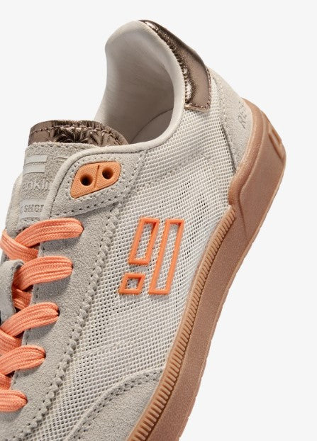 Zapatillas Rebel Mesh Off White / Orange